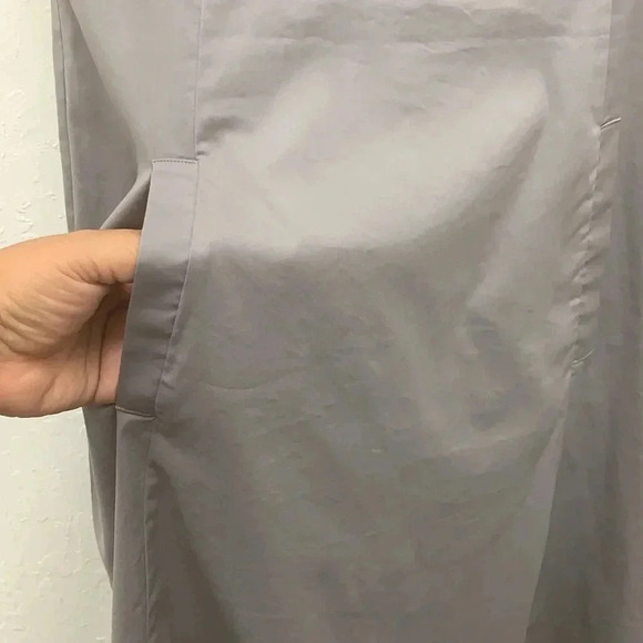 Theory Women’s Gray Shortsleeved Dress size 6 - Picture 4 of 7